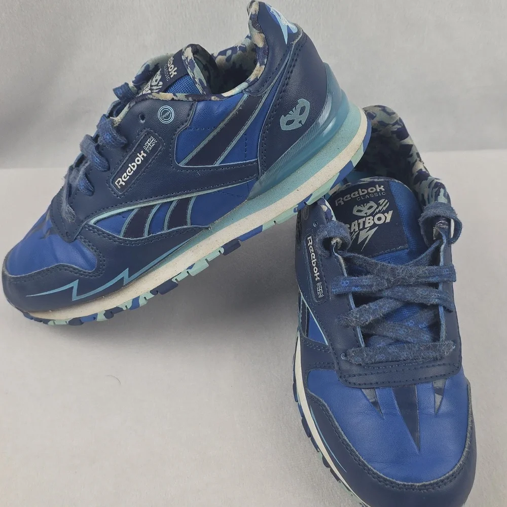 PJ Masks x Reebok Classic Leather Little‎ Kid Catboy Sneakers. Size 1